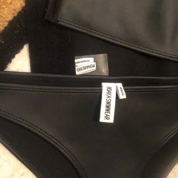 Hoaka Swimwear Palmy Black Set M - Picture 4 of 5